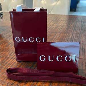 Gucci Deep Red Gift Set